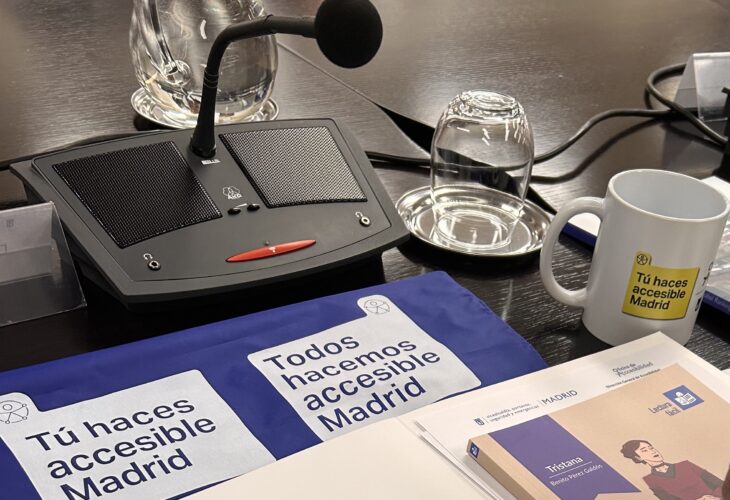 Materiales de accesibilidad del Ayuntamiento de Madrid